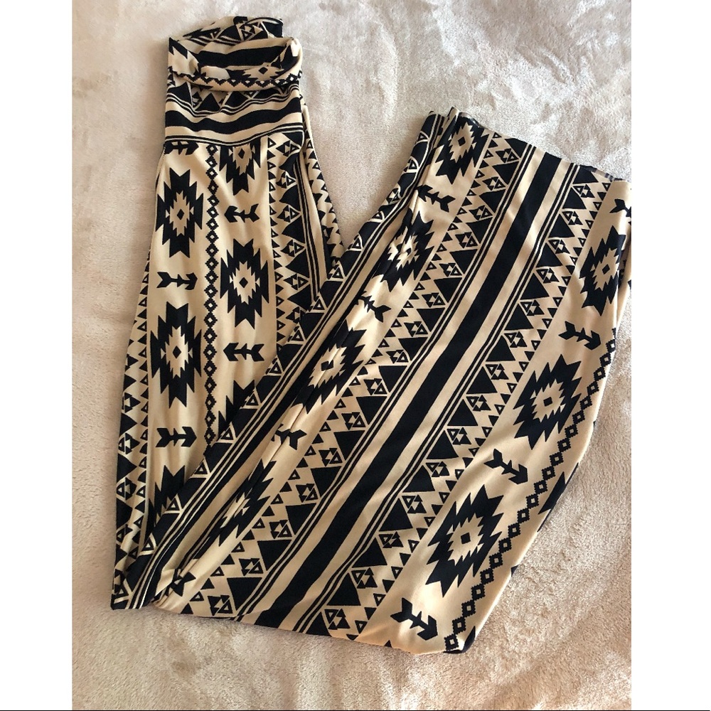 Aztec Print Pants